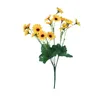 Dekorative Blumen künstliche Petunien für draußen im Topf Mutter Geschenk Sonnenblumenblume wahres Heimbüro