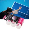 6pc2 Boxen Professionelle 40 40 mm hohe Qualität von Tischtennisbällen Threestar Level 2 Packs Ping Pong 240422