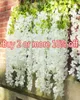 12 stcs Wisteria kunstmatige bloemen hangende Garland wijnstok rattan nep bloem touw zijden bloemen voor huizentuin bruiloft decoratie 26021636