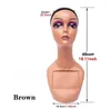 Mannequin Heads schouderloos menselijk lichaam Model pruik scarf bril Hoed display houder kop Q240510