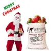 Sacks With Drawstring Santa Christmas Gift Candy Cookie Storage Large Bag Xmas Tree Ornament Festival Decoration Fy4249 Jy29