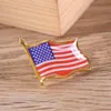 Supplies Party Flag American Pin Lapel United States USA Hat Tie Tack Badge Pins Mini Brooches For Clothes Bags Decoration Cpa5764 Jy07 s