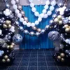 Décoration de fête 111pcs Golden Balloon Garland Arch Kit Set avec papillon parfait pour les anciens de mariage de mariage Tand Tands Tands