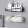 Cravate yi salle de bain non percutant les fournitures de toilette mural suspendu rangement de rangement gel de douche