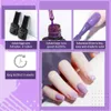 Nagelkonstpaket akrylpulver set gel med nagellack lnclude glitter vit transparent akrylpulver färg lämplig nybörjare nagelsats t240510