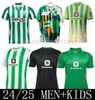 23/24 25 Real Betis Isco Soccer Jerseys 2024 Joaquin Fekir B.iglesias Canales Willian J Shirt Willian Camarasa Juanmi Victor Ruiz Subliture 888