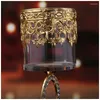 Candele per candele Glode Glode Glass Crystal Crystal Modern Luxury Metal Dink Nature Porta Velas Decorazione per la casa ZP50ZT