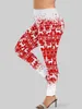 Pantalon de deux pièces pour femmes 2024 Pajama de Noël Set 3d Print Snowflake Snowman Branch Elk Elk Daily Casual Home Slembear Tenues XS-6X