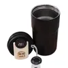 Gobelers Travel Coffee Mug en acier inoxydable 450 ml thermique réutilisable