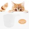 Cat Carriers Pet Food Scale Measuring Spoon Handheld Feeding Quantitative Diet Bowl