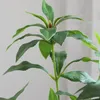 装飾花スプリングに触発された人工植物現実的な緑の枝を持つ緑色の葉の葉の結婚式poの小道具