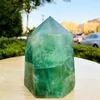 Figurine decorative naturale fluorite fluorite Crystal Obelisk Tower Quarzo Balcia Servizio Gruppo 500-1000G 500-1000G 500-1000G