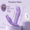 Other Health Beauty Items Wireless Remote Control Dildo Clitoris Stimulator Wearable Finger Wiggling Vibrator Female Toys Shop for Women Couples Adult T240510