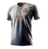 3xl 4xl 3 estrelas Argentina Soccer Jerseys Comemorativa 2024 Homens Kit Kids 24/25 Maillots De Foot Maradona Dybala Messis Mac Allister Uniforme de camisa de futebol especial