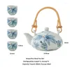 SET DI ATTUALI A TEFE SET TECA CINESE PER FARE ALLA TEAPOT TEAPOT TECUP UNDEGLIO COLLE COLLO COLLO CAGGIO DI VAGGIO DI VAGGIO DI LARTA CAPPIA