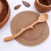 Spoons Kitchen Utensil Flatware Wooden Spoon Durable Cooking Soup Safe Elegant Stirring