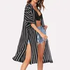 Damenblusen Sommer für Frauen, eleganter Frühlingsfeder und Damen Striped Cardigan Blusas Elegantes Para Mujer 2024