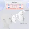 EMS Electric Pulse Face Mask Cream Absorption Massager Anti Wrinkle Skin Lifting Firming Care Beauty Device Machine 240430