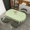 Table Cloth Rectangular Water And Oil Proof Wash Ironing Thickened Northern Europe Light Luxury Small Fresh Tablecloth