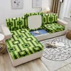 Stol täcker randplädtryck soffa säte kudde täcker modern geometisk mönster maskin tvätt soffa hem dekoration