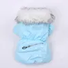 Dog Apparel PU Leather Cat Coat Jacket With Zipper Pocket Design Pet Puppy Dress Hoodie Warm Clothes Apperal 6 Sizes 3 Colours