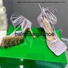 Botteg Venetas Botega Designer Stretch Laceup Sandal Sandal Femmes Fashion High Talon Rhinaistone Mesh Sparkle Sandales Tapisseurs Top Ladies Party Mariage Dre