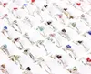 Qianbei 50pcs Set entiers lots mélangés mixtes ramines de cristal brillant anneaux enfants Enfants Engagement Marriage Bride-doigt bijoux 232v4471966