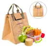 Dinnerware Aluminum Foil Paper Bag Ice Pack Office Lunch Snack Containers For Adults Special Kraft Cotton