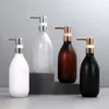 Liquid Soap Dispenser 1 st stor kapacitet 500 ml Tryck Dispense Bottle Thicked Lotion Shampoo Advanced Plastic Pet Packaging Bott