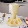 Hooks Easy-Clean Icing Tip Stand Baking Tool Storage Holder Cake Decorating Set With Piping Bag 8 For Professional