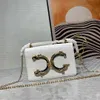 7A Mirror Quality Metal Logo Leather Flap Bag For Women Crossbody Bag DC Intern serienummerkedja