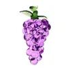 Party Decoration Fruit Ornaments Decorative Grape Prop Home Centerpiece Crystal Statue Decorations Gift Artificial Plant