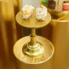 Decoração Round Products Party Gold Gold 5pcs Capa de cilindro Pedestal Exibir decoração de arte Pilares Plintos para decorações de casamento DIY Holiday fy3682 s