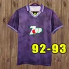 Retro Fiorentina Soccer Jerseys Batistuta Rui Costa Home Football Shirt Camisas de Futebol Vintage Classic 84 85 89 90 91 92 93 94 95