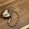 Keychains Heart Cored Chain Pendant Pendard Keychain Keys Rings Alloy Material Heyring Holder Perfect for Women Bags