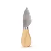 Conjuntos de utensílios de jantar 4pcs faca de queijo conjunto de aço inoxidável exclusivo com alça de madeira bronze de manteiga