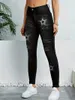 Jeans pour femmes mode sexy leggings skinny jeggings pantalons extensibles denim