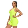 Active Shorts Women's Sports Set Backless PlaySuit Fitness Tights Jumpsuits Costume Yoga Suit Gym Bodysuit Tracksuit Sport Workout