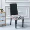 Couvriers de chaise COUVERTURE IMPRESSION SATTRE SEAT Protecteur Hlebouts Ammulles sans arme Home Dinning Kitchen Chairs