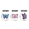 Brooches Colorful Ribbon Butterfly Enamel Pins Strength Hope Faith Love Lapel Pin Jewelry For Backpack Clothes Friend