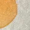 Tapetes de piso em forma de ovo tapetes de piso de pele macia Bergo de cabeceira de cabeceira absorvente de caxemira sem deslizamento decoração de mesa de café