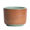 Tee -Sets Longquan Celadon Master Cup Single Tea Personal Dedicated Ceramic Ye Zhengmao handgefertigtes Haus