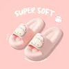 Slippers Keerop Women For Home Super Soft Pvc Cloud Cloud Clouted Platform Shoes Summer Flip Flops Женские дамы