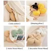 Pillow Soft Flower For Living Room Bedroom Sofa Car Seat Plush Chair Pad Lumbar Home Decor