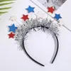 Fournitures de fête Sequins de Noël Clain Star Hoop Hoop Lavage du visage Costume de costume pour les adolescents Dropship