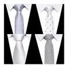 Halskrawatte Set großartige Qualität viele Farben Seide 7,5 cm Binde Männer Gravatas Krawatte formelle Kleidung Geometrische Hombre Khaki Geschenk für Freund Hochzeit