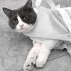 Kedi Taşıyıcılar 1 PC PET Yumuşak Tımar Çantası Ayarlanabilir Çok Fonksiyonlu Polyester Çamaşır Duş Duş Çantaları Tırnak Kırpma