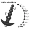 Other Health Beauty Items Anal Plug Vibrator Anal Beads Men Prostate Massager Buttplug Soft Sile Big Butt Plug Good For Adults Toys for Man Woman T240510