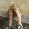 Scarpe casual eagsity mucca in pelle scamosciata in pelle da donna penny loafer ladies ladies brown slip on pigrate