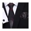 Zestaw krawata na szyję 2023 Nowy projekt 65 kolorów Prezent ślubny jedwabny krawat kieszonkowy zestaw kase